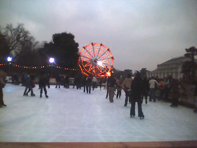 the 2004 ice rink at kew garden