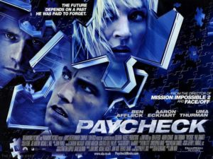 Paycheck film poster