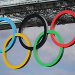 Olympic Rings at Tower Bridge