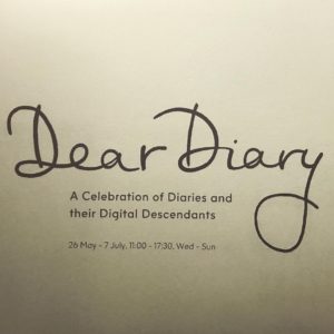 Dear Diary Exhibition