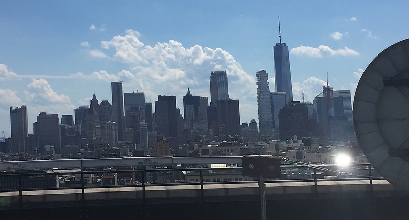 New York Skyline from the New York Office