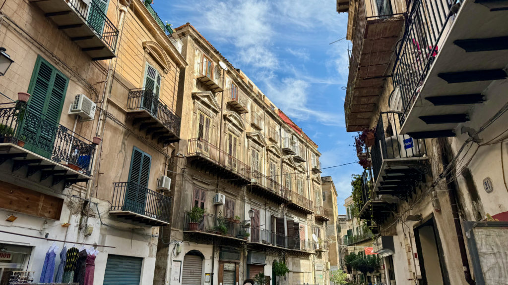A street in Palermo, Italy